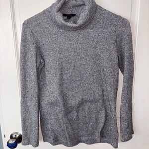 Forever 21 Heather Gray Cowl Neck Sweater